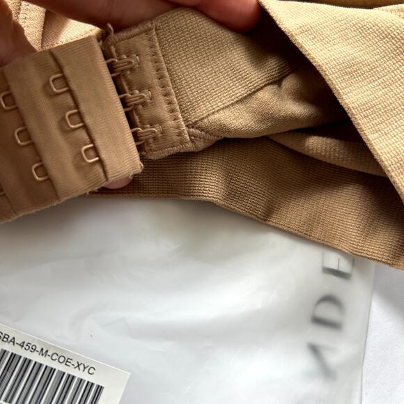 Underoutfit Comfort Shaping Bra Size M Adjustable Straps Style 459 Coffee Brown - Picture 6 of 7